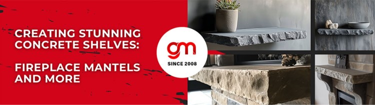 Creating Stunning Concrete Shelves: Fireplace Mantels and More