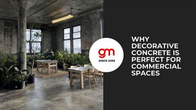 Why Decorative Concrete is Perfect for Commercial Spaces