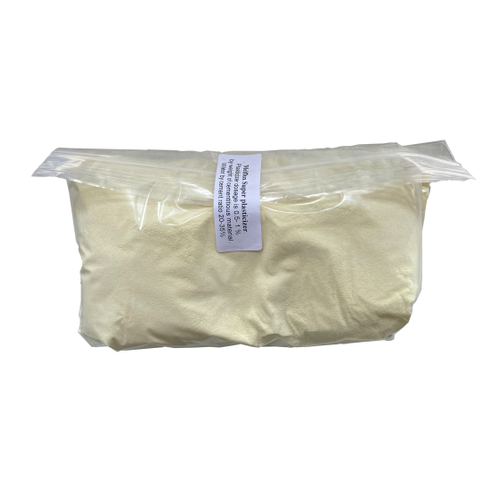 Concrete admixture - Water reducer - Super plasticizer. Melflux