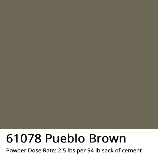 Concrete Oxide Pigments