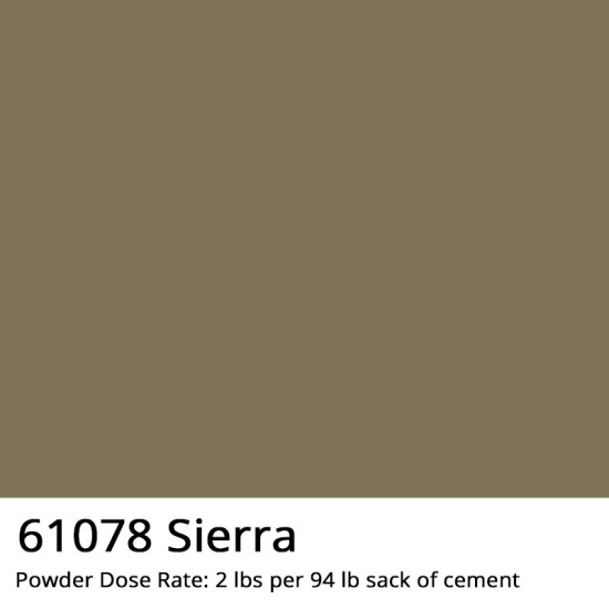 Concrete Oxide Pigments