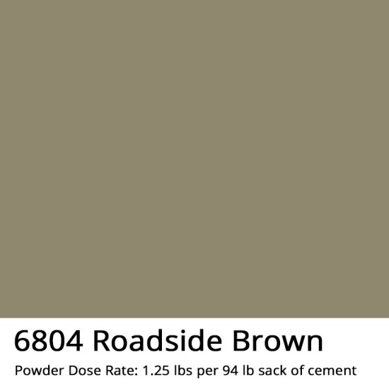 Concrete Oxide Pigments