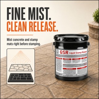 Clear Stamped Concrete Liquid Release Agent – G-SR