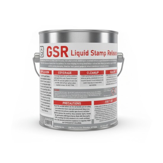 Clear Stamped Concrete Liquid Release Agent – G-SR