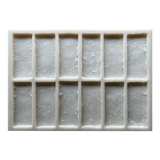 Vintage Brick Stone Mold BS 5504, 8" x 3.5" x 0.5"