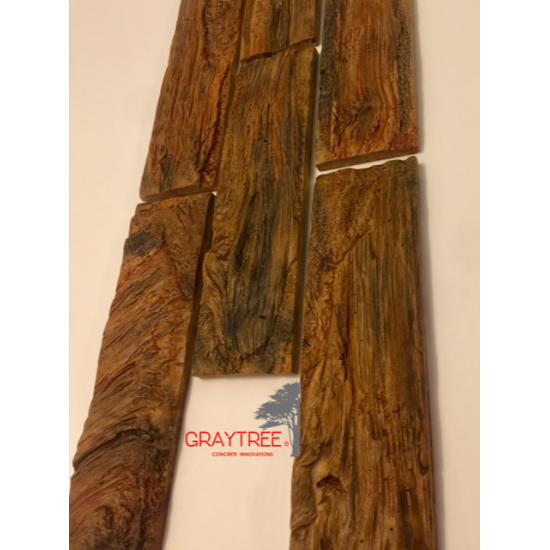 Antique Wood Stone Mold BS 811, 24" x 20"