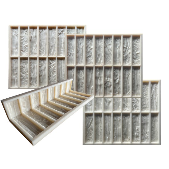 Antique Wood Stone Mold BS 811, 24" x 20"