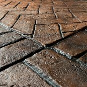 Brick Border Concrete Stamp Mat SM 4011, 30" x 7.5"  Brick Border Concrete Stamp Mat SM 4011, 30" x 7.5"