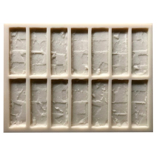 Antique Brick Stone Mold BS 613, 23.5" x 17.25"