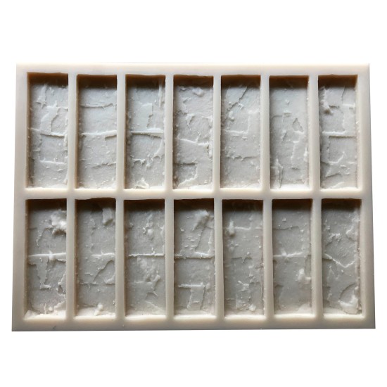 Antique Brick Stone Mold BS 613, 23.5" x 17.25"