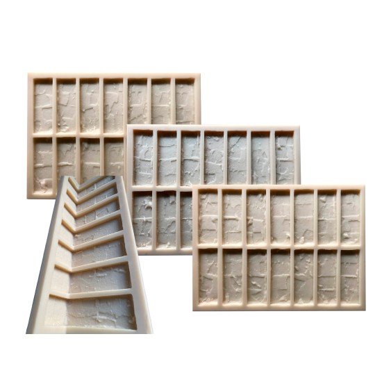 Antique Brick Stone Mold BS 613, 23.5" x 17.25"