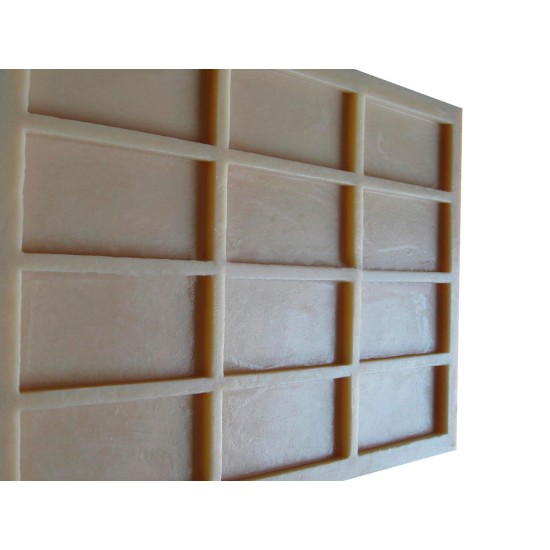 Rubber Mold For Multiple Concrete Samples CSM 7001, 20" x 14.5"