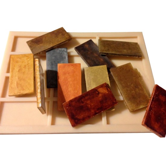 Rubber Mold For Multiple Concrete Samples CSM 7001, 20" x 14.5"