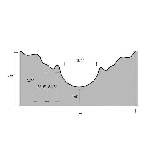 Concrete Countertop Mold Edge Form CEF 7019