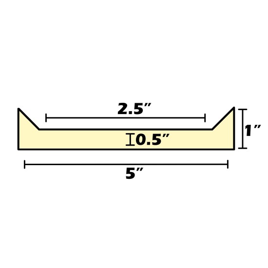Concrete Edge Form Liner SL 7050