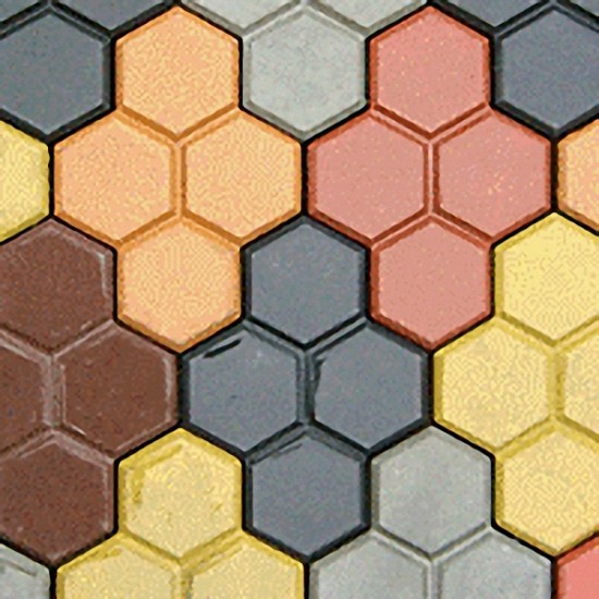 Paver Stone Mold PS 17052/R, 10.25" x 7"