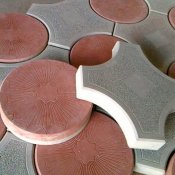 Paver Stone Mold PS 20160/R, 13" x 8.5" Paver Stone Mold PS 20160/R, 13" x 8.5"