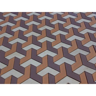 Paver Stone Mold PS 22106/R, 12.5" x 4"