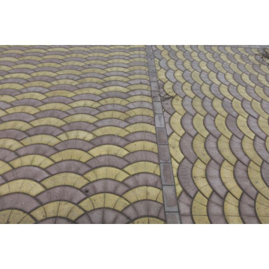 Paver Stone Mold PS 24107/R, 12.75" x 4.25"