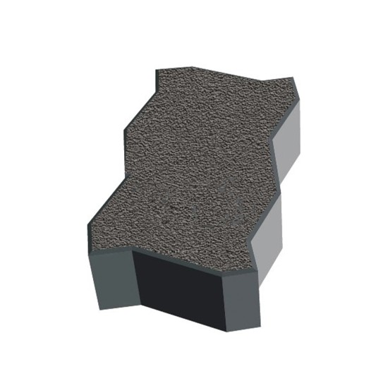 Paver Stone Mold PS 3033, 9.5" x 4.4"