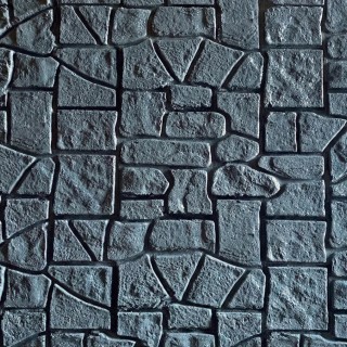 Rubble Stone Concrete Wall Stamps WSM 10513, 34" x 16"