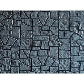 Rubble Stone Concrete Wall Stamps WSM 10513, 34" x 16"