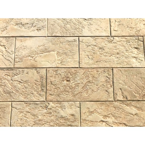 Pool Deck Slate Tile Running Bond Concrete Stamps SM 1911, 36" x 24"