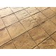 Pool Deck Slate Tile Quad Stack Bond Concrete Stamps SM 1914, 24" x 24"