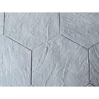 Bluestone Hexagonal Rotating Paver Concrete Stamps SM 1930, 36" x 36"