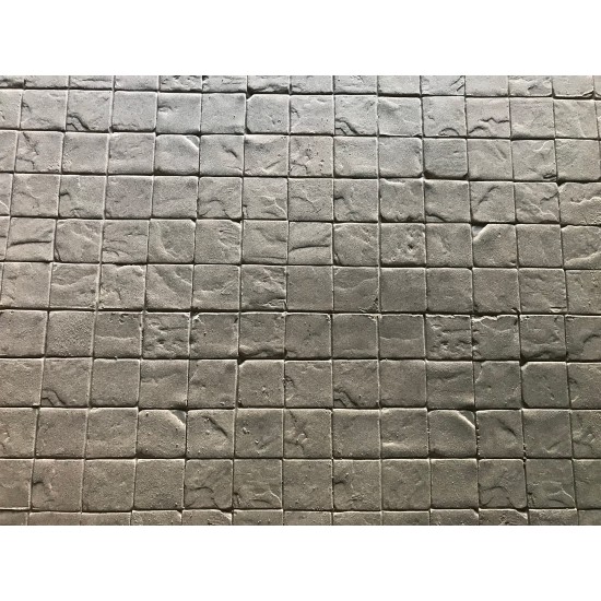 Old London Cobblestone 4" Tile Concrete Stamps SM 2111, 24" x 24"