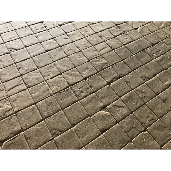 Old London Cobblestone 4" Tile Concrete Stamps SM 2111, 24" x 24"