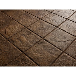 Houston Slate Tile Dual Stack Bond Concrete Stamps SM 2205, 24" x 12"