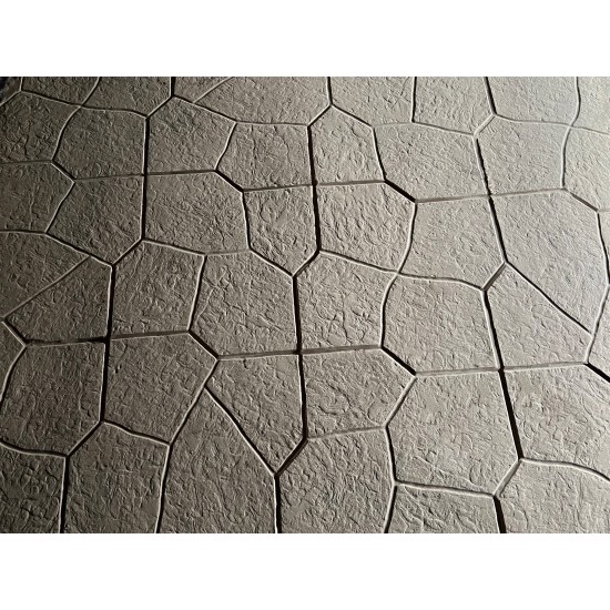 Concrete Stamp Mats SM 1920 Random Stone, 30" x 30"