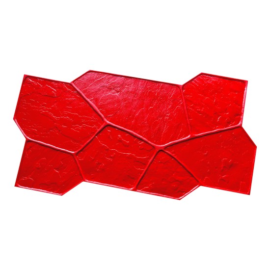 Concrete Stamp Mats SM 1923 Random Slate Stone, 56" x 35"