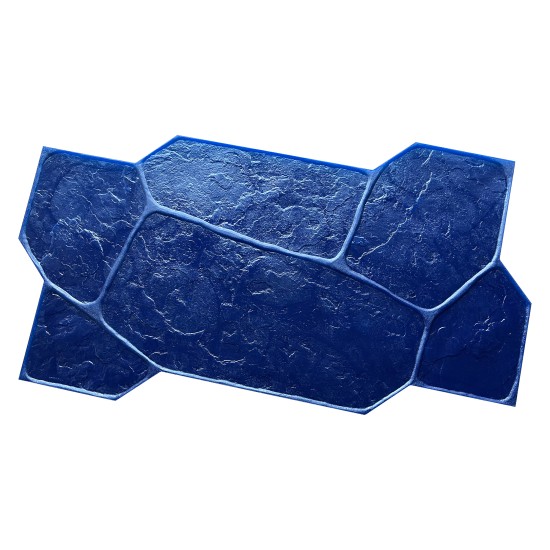 Concrete Stamp Mats SM 1923 Random Slate Stone, 56" x 35"