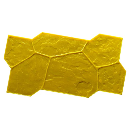 Concrete Stamp Mats SM 1923 Random Slate Stone, 56" x 35"