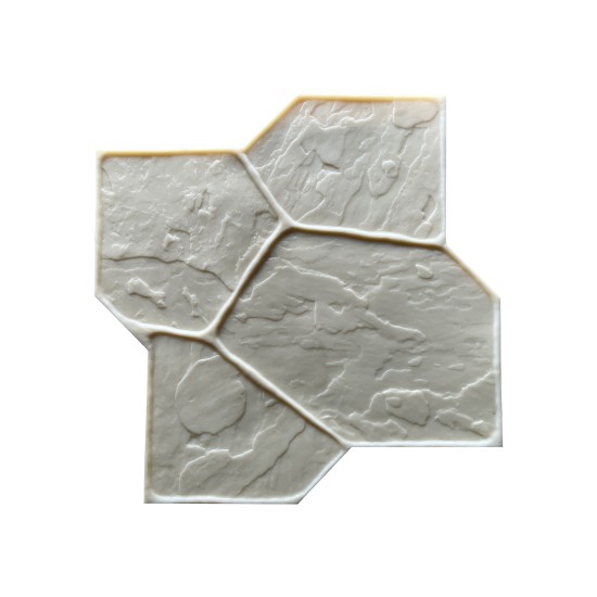 Concrete Stamp Mats SM 1923 Random Slate Stone, 56" x 35"