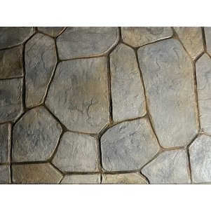 Concrete Stamp Mats SM 1923 Random Slate Stone, 56" x 35"