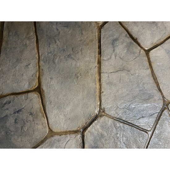Concrete Stamp Mats SM 1923 Random Slate Stone, 56" x 35"