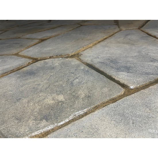 Concrete Stamp Mats SM 1923 Random Slate Stone, 56" x 35"