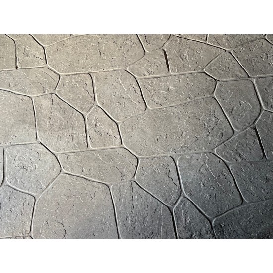Concrete Stamp Mats SM 1923 Random Slate Stone, 56" x 35"