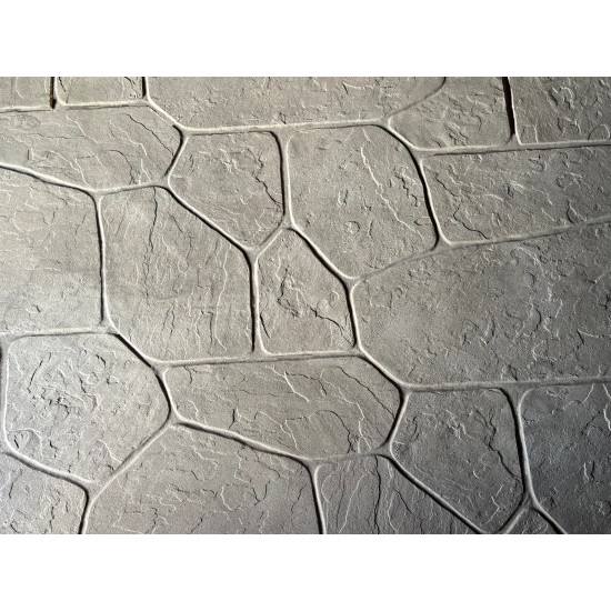 Concrete Stamp Mats SM 1923 Random Slate Stone, 56" x 35"