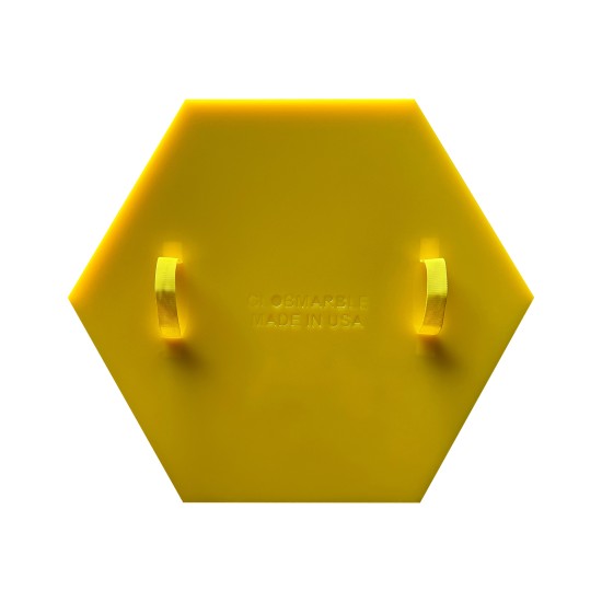 Concrete Stamp Mats SM 1930 Hexagonal Stone, 36" x 36"