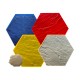 Concrete Stamp Mats SM 1930 Hexagonal Stone, 36" x 36"