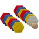 Concrete Stamp Mats SM 1930 Hexagonal Stone, 36" x 36"