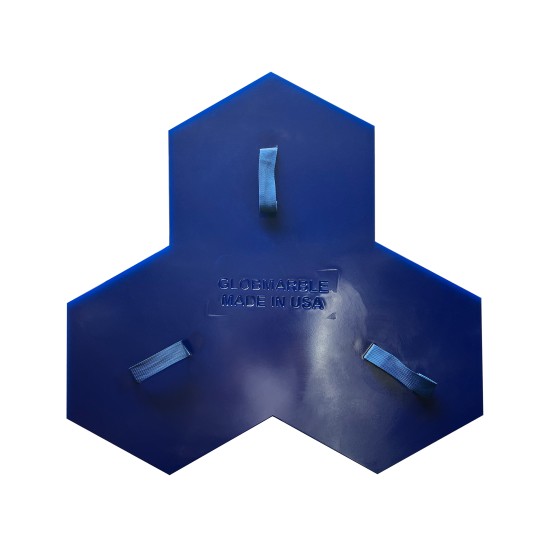 Concrete Stamp Mats SM 1933 Hexagonal Stones, 35.5" x 35.5"