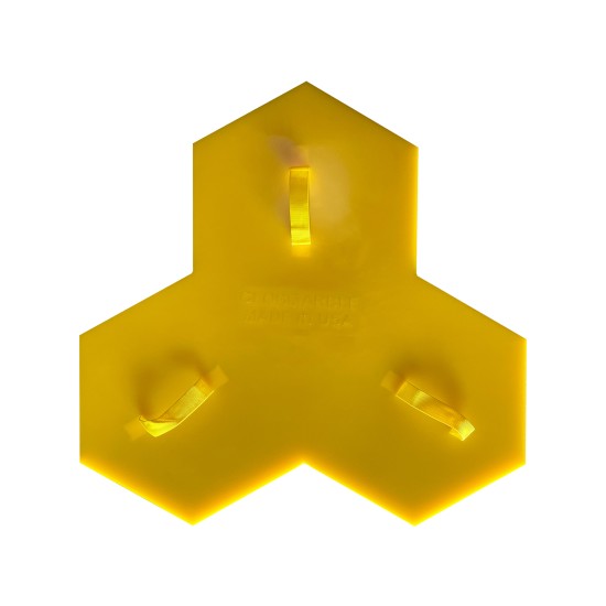 Concrete Stamp Mats SM 1933 Hexagonal Stones, 35.5" x 35.5"