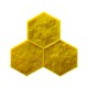 Concrete Stamp Mats SM 1933 Hexagonal Stones, 35.5" x 35.5"