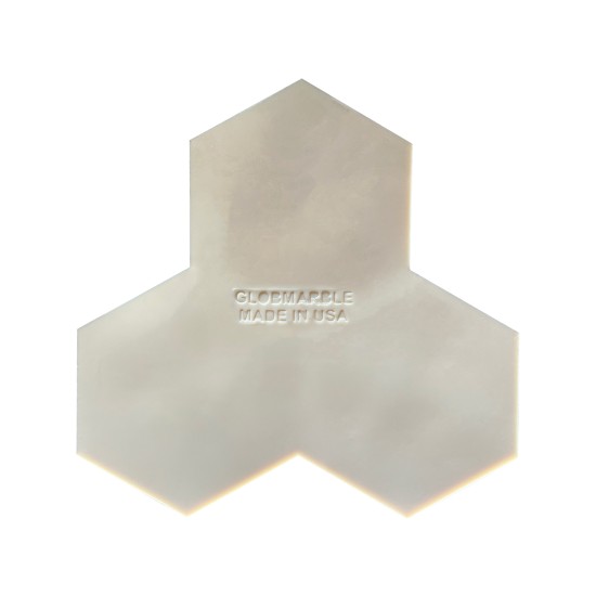 Concrete Stamp Mats SM 1933 Hexagonal Stones, 35.5" x 35.5"