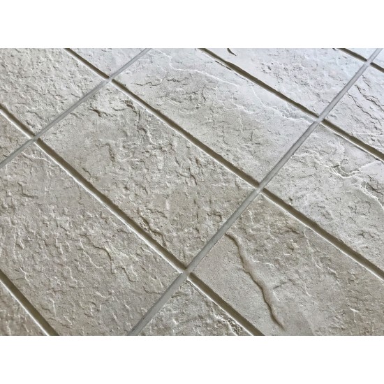 Hudson Slate Tile Running Bond Concrete Stamps SM 2101, 36" x 24"